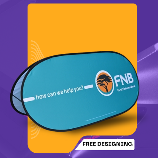 2x Pop up banners (1.5mx700mm)