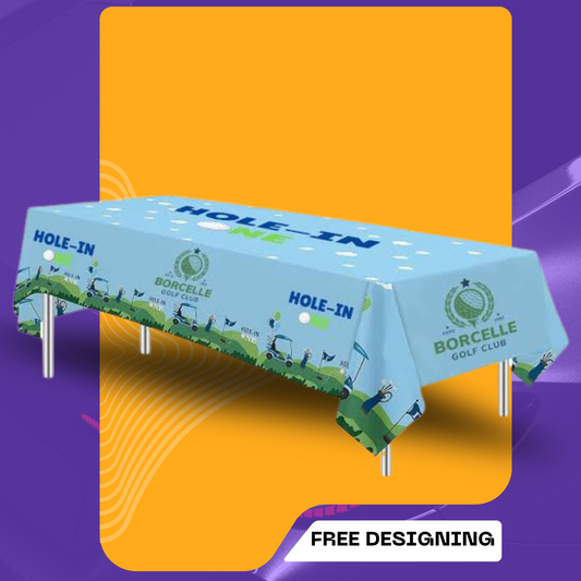2x Branded Tablecloths