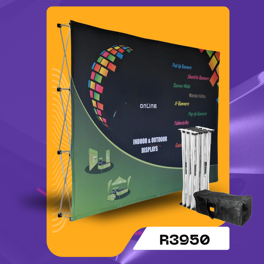 Banner wall 3m