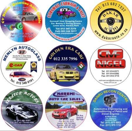 License Disc Stickers (90mm x 90mm)